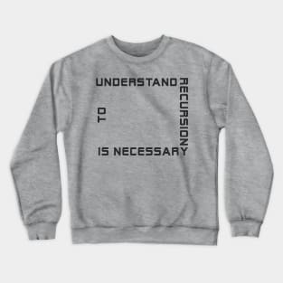 Recursion - single Crewneck Sweatshirt